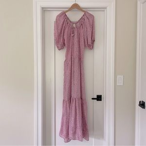Hannah Artwear pink silk bohemian dress